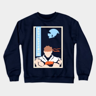 Street fighter vintage poster Crewneck Sweatshirt